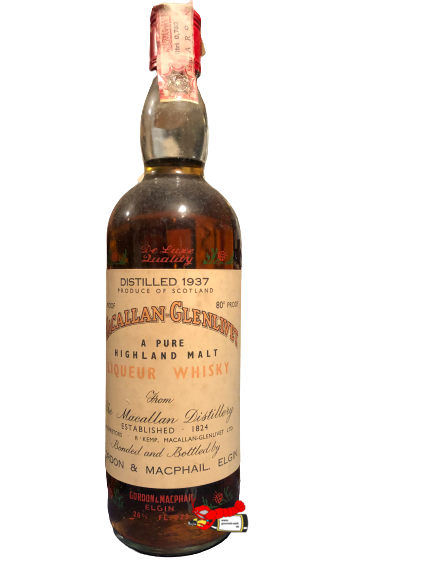 Old Highland Malt Scotch Whisky - Jahrgang 1937, Macallan