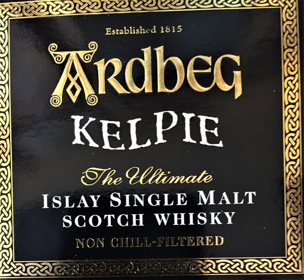 Islay Single Malt Scotch Whisky "Kelpie - Ardbeg 2017