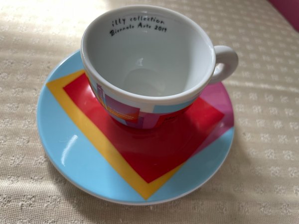 Sehr seltene Einzel-Espressotasse "May You Live In Interesting Times" - illy-Art-Collection